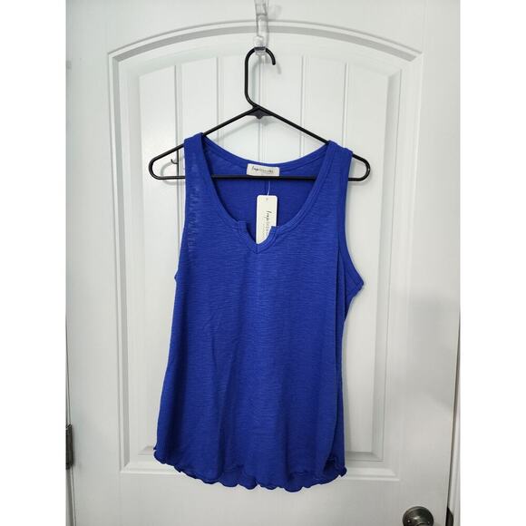 NEW! Impressions Weekend On The Lake Shift Tank In Royal Blue, NWT, Size XL - Picture 3 of 4